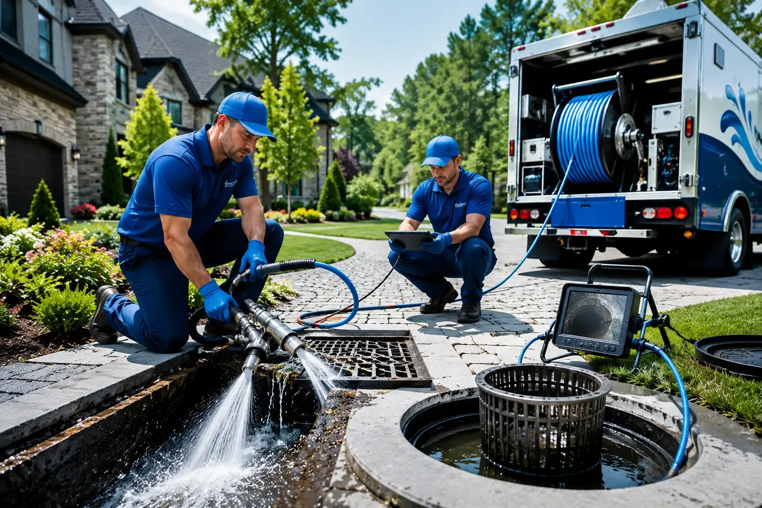 Local outdoor drain cleaning professionals in Derby, VT