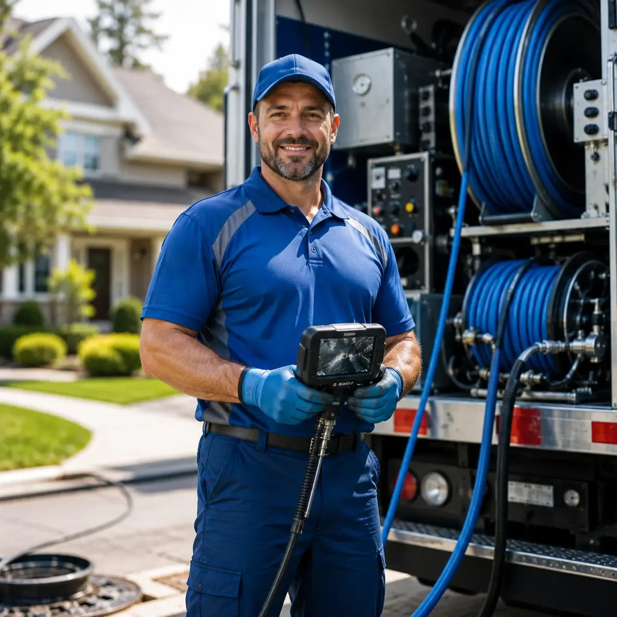 Local outdoor drain cleaning specialists in Derby, VT